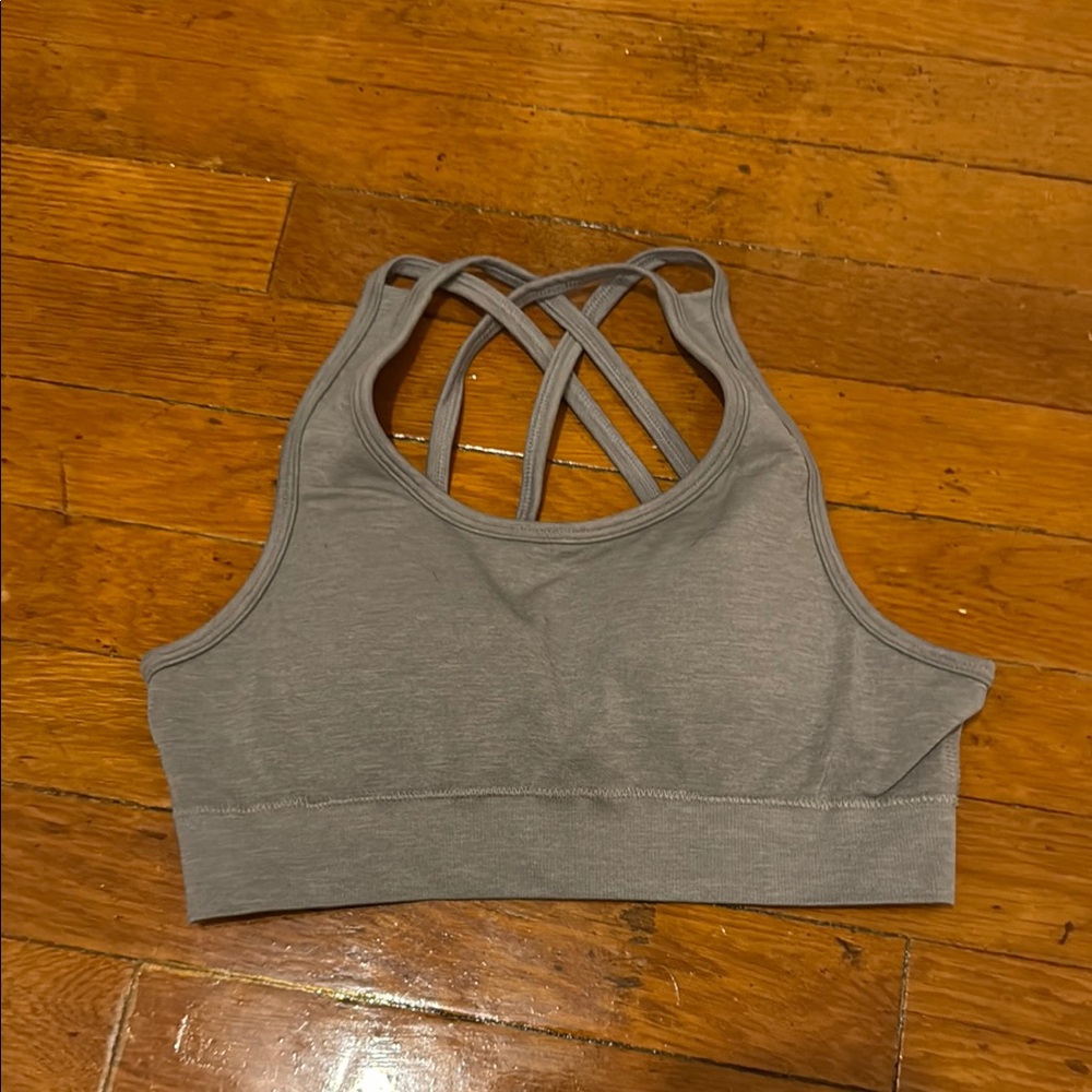 Alphalete Gray Women's Sports Bra